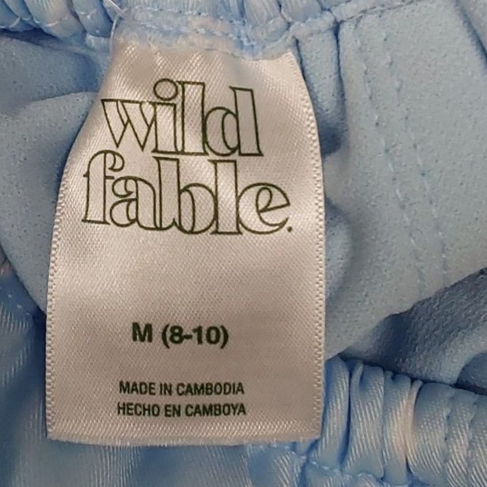 Side-Cinch Detail Extra High Leg Cheeky One Piece Swimsuit |Wild Fable | Small - Picture 9 of 9